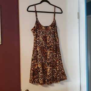 Sourpuss Mini Leopard Dress